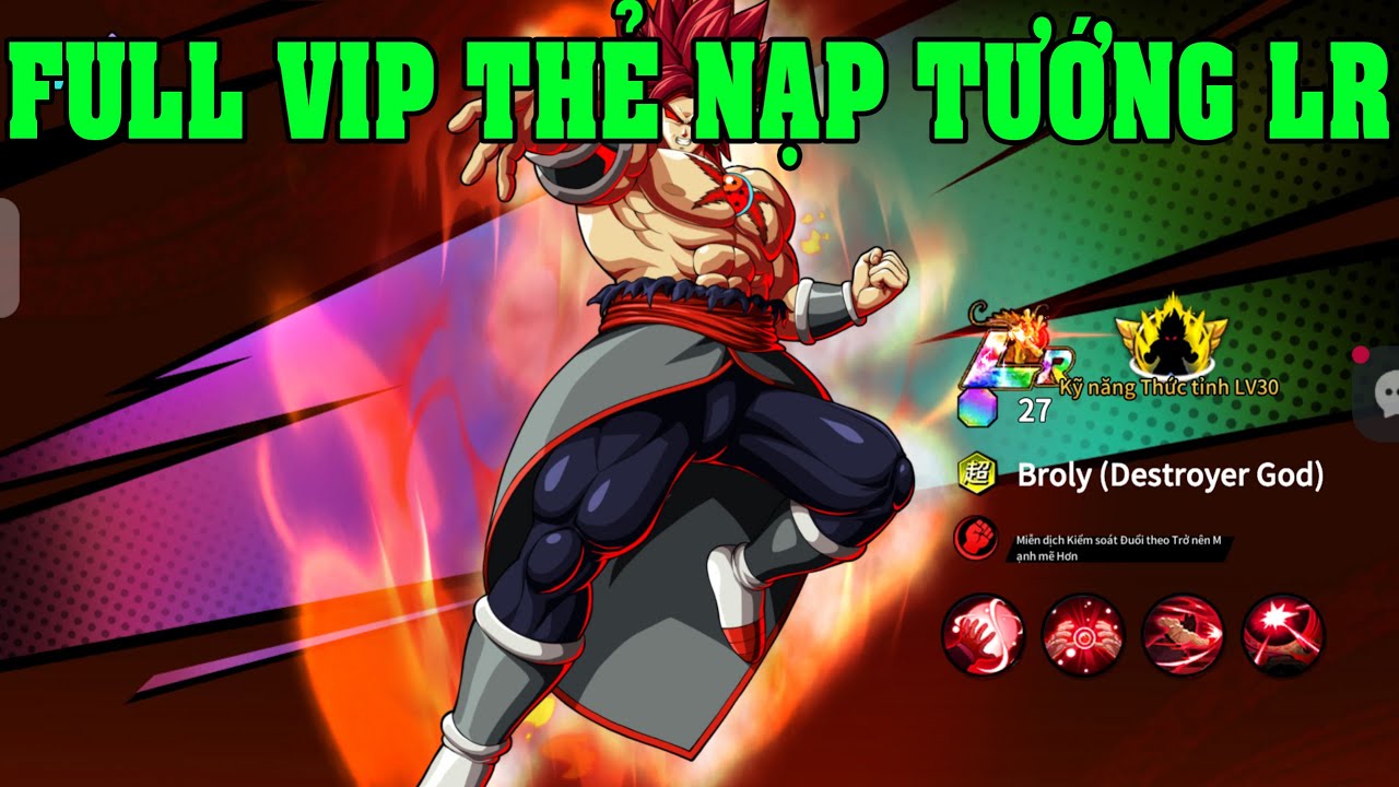 Chiến Binh Truyền Thuyết Bản Update Tướng Mới Free Full VIP Miễn Phí Thẻ Nạp Tướng LR Game Việt Hóa