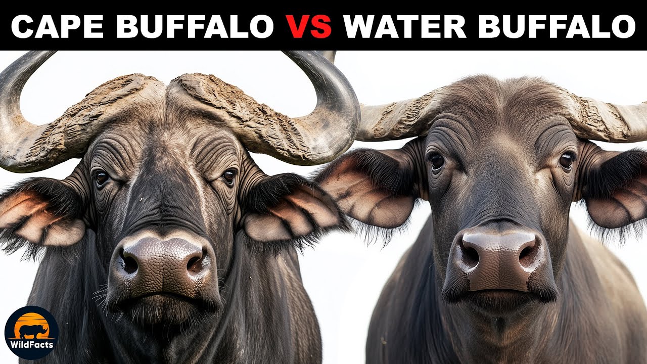 What Is The Difference Between Cape Buffalo And Water Buffalo?
