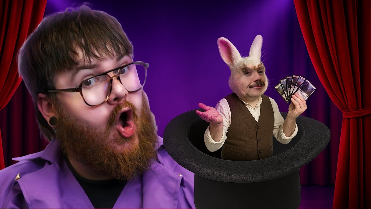 Мы наняли фокусника для нашей игры «Командир»