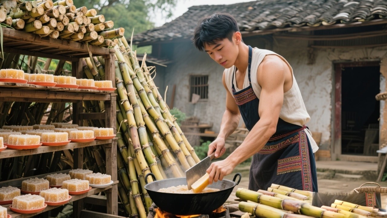 From Sugarcane to Sugar - Recreating the Lost Art Brought Back by Xuanzang from India!