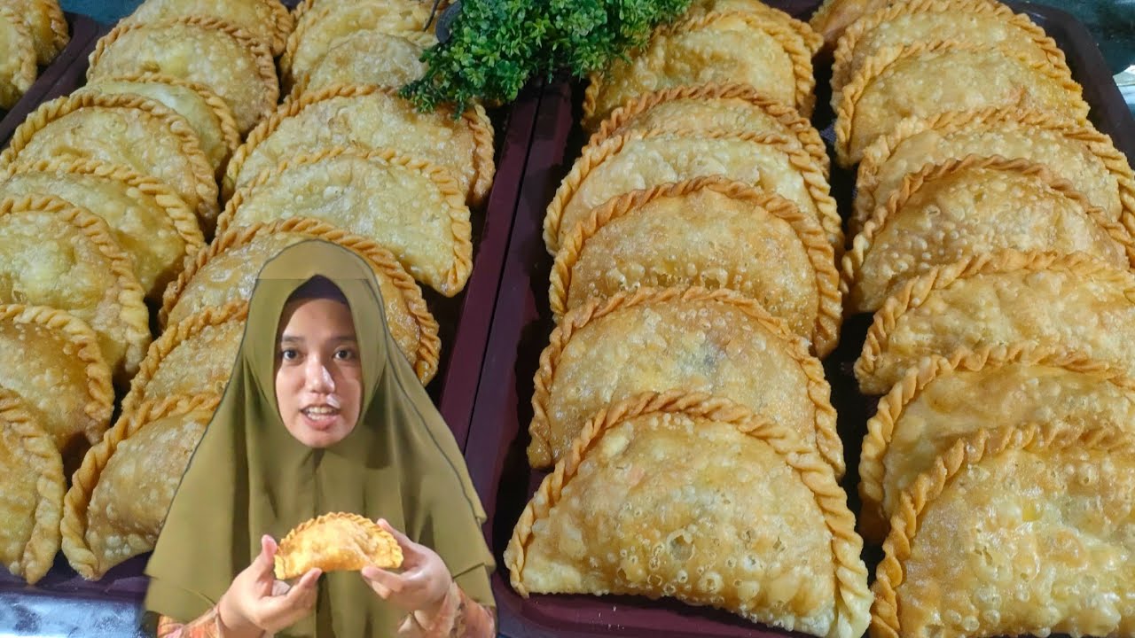 RESEP 50 BIJI PASTEL BASAH || BERHASIL‼️ Kulitnya bruntusan, gurih, kokoh dan renyah ‼️