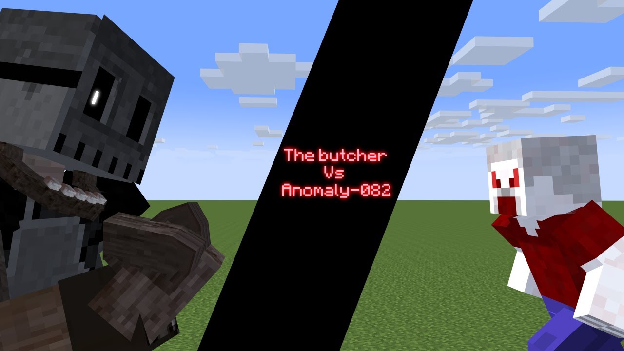 The Butcher vs AML-082 | Minecraft Animation Battle