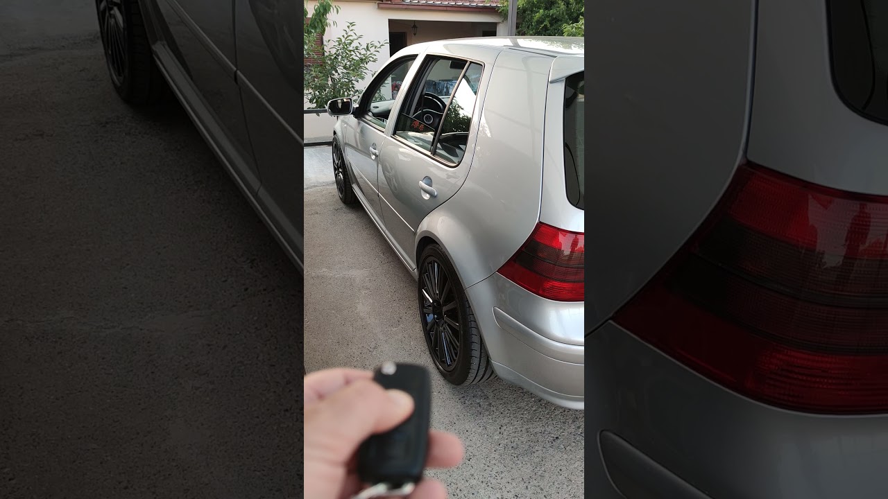 VW Golf 4 | Windows up/down with key