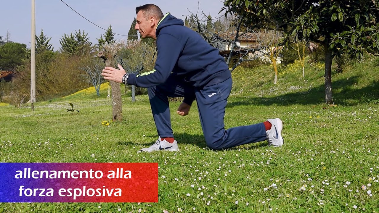 Allenamento alla forza esplosiva