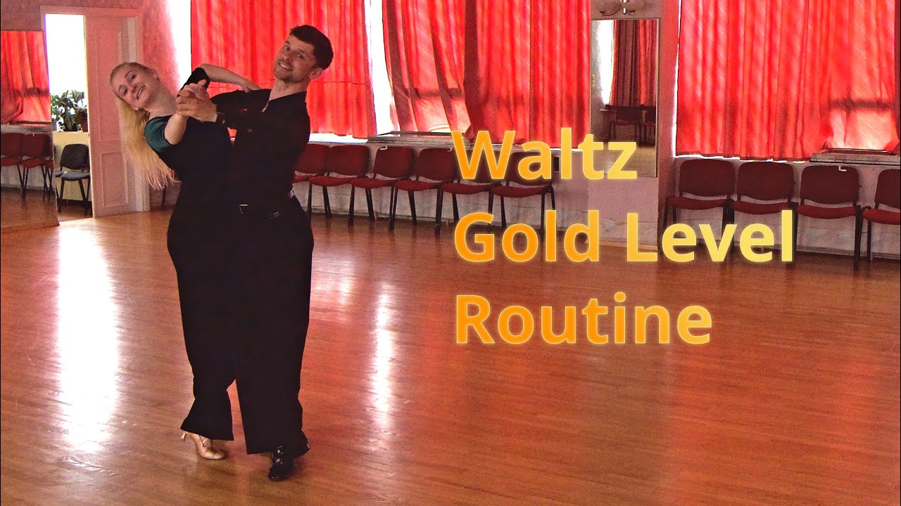 Waltz Gold Level Choreography | Running Spin Turn, Whisk and Quick Wing