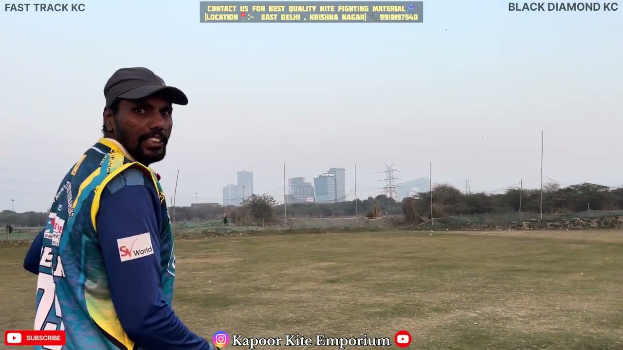 BLACK DIAMOND VS FAST TRACK😳 || BHAISAAB 2x SATTE👌🏻|| DND GROUND || KAPOOR KITE EMPORIUM DELHI🪁