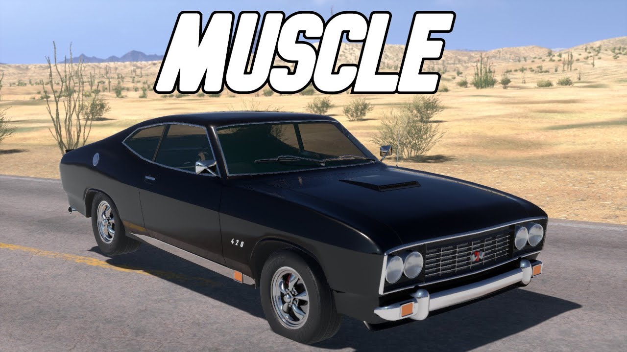 60S AMERICAN MUSCLE CAR! | Automation/BeamNG