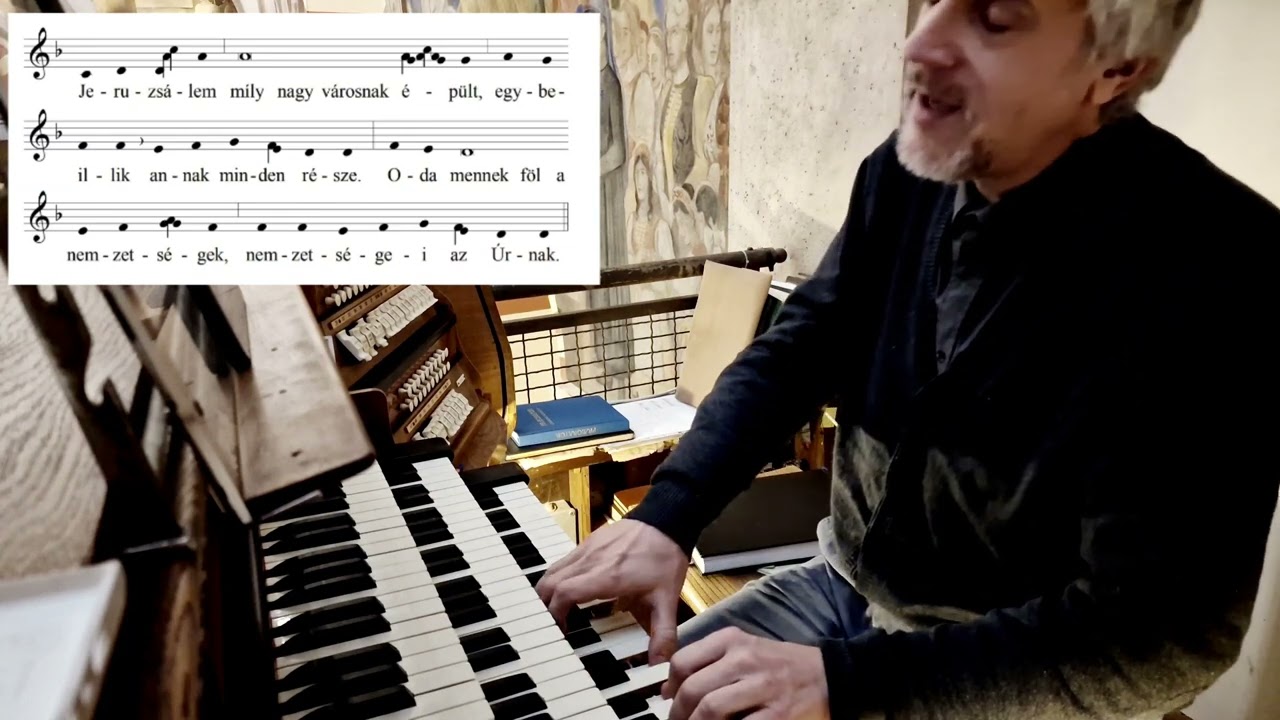 Communio: Jerusalem qu&aelig; &aelig;dificatur | Jeruzs&aacute;lem m&iacute;ly nagy v&aacute;rosnak &eacute;p&uuml;lt (Zs. 121, 3-4)