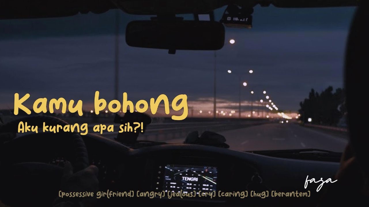 Kamu Bohong [ASMR Girlfriend Roleplay Indonesia] [Angry] [Possessive] [Jealous] [Cry] [Cemburu]