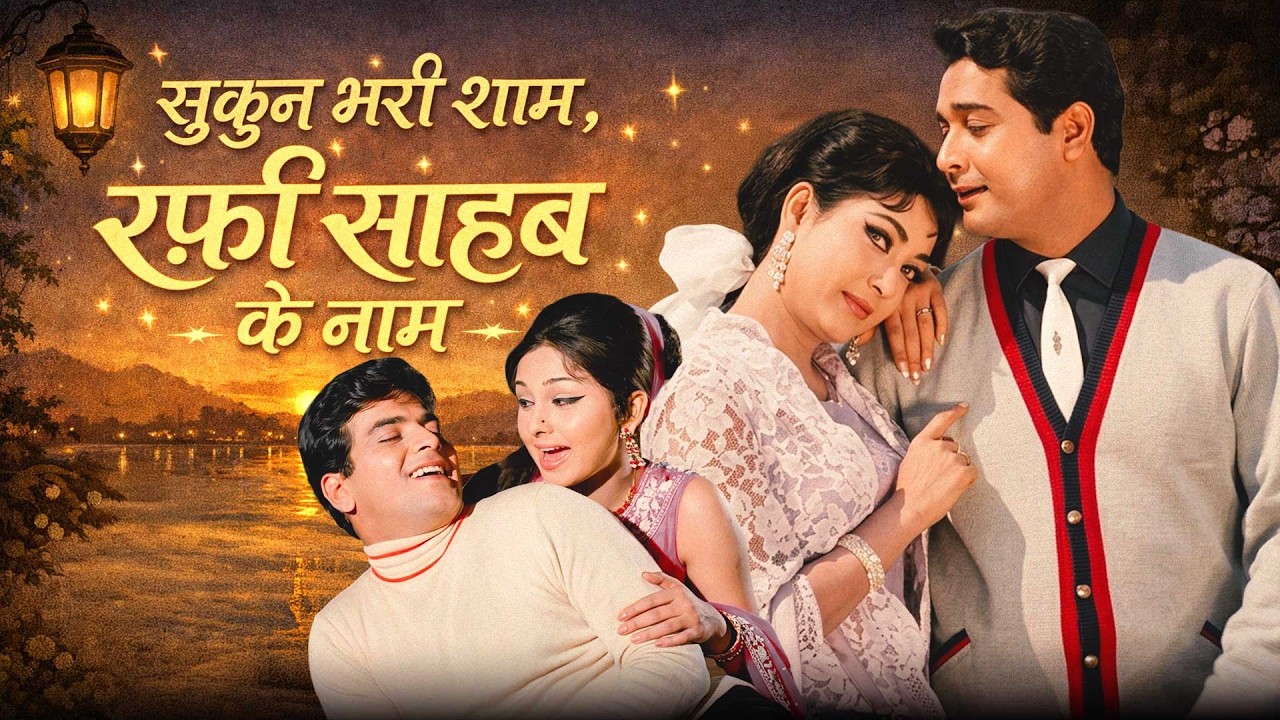 सुकून भरी शाम, रफ़ी साहब के नाम ✨ | Non-Stop Mohd Rafi Old Songs Jukebox | Evergreen Hindi Gaane