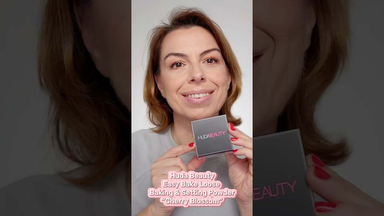 Huda Beauty Easy Bake Loose Baking & Setting Powder Cherry Blossom #makyaj #yeni&uuml;r&uuml;nlerideniyorum