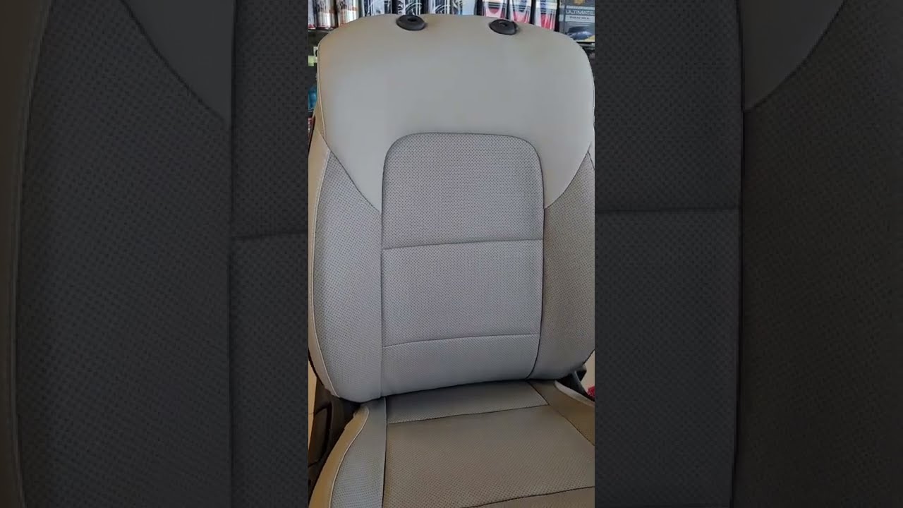 Seat Covers installed in KIA Sportage - Leatherite fabric with AWD style - By Hashmi Automart