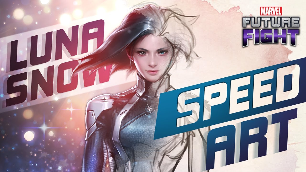 MARVEL Future Fight Luna Snow Speed Art