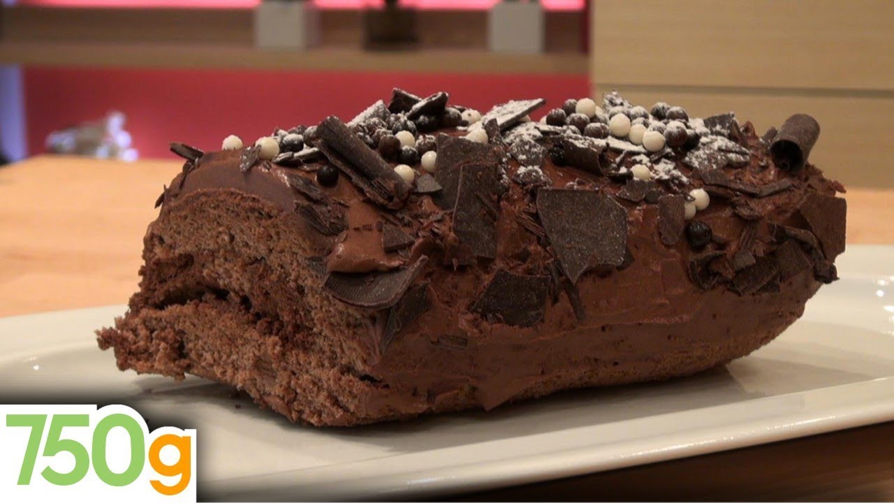 Bûche au chocolat express - 750g
