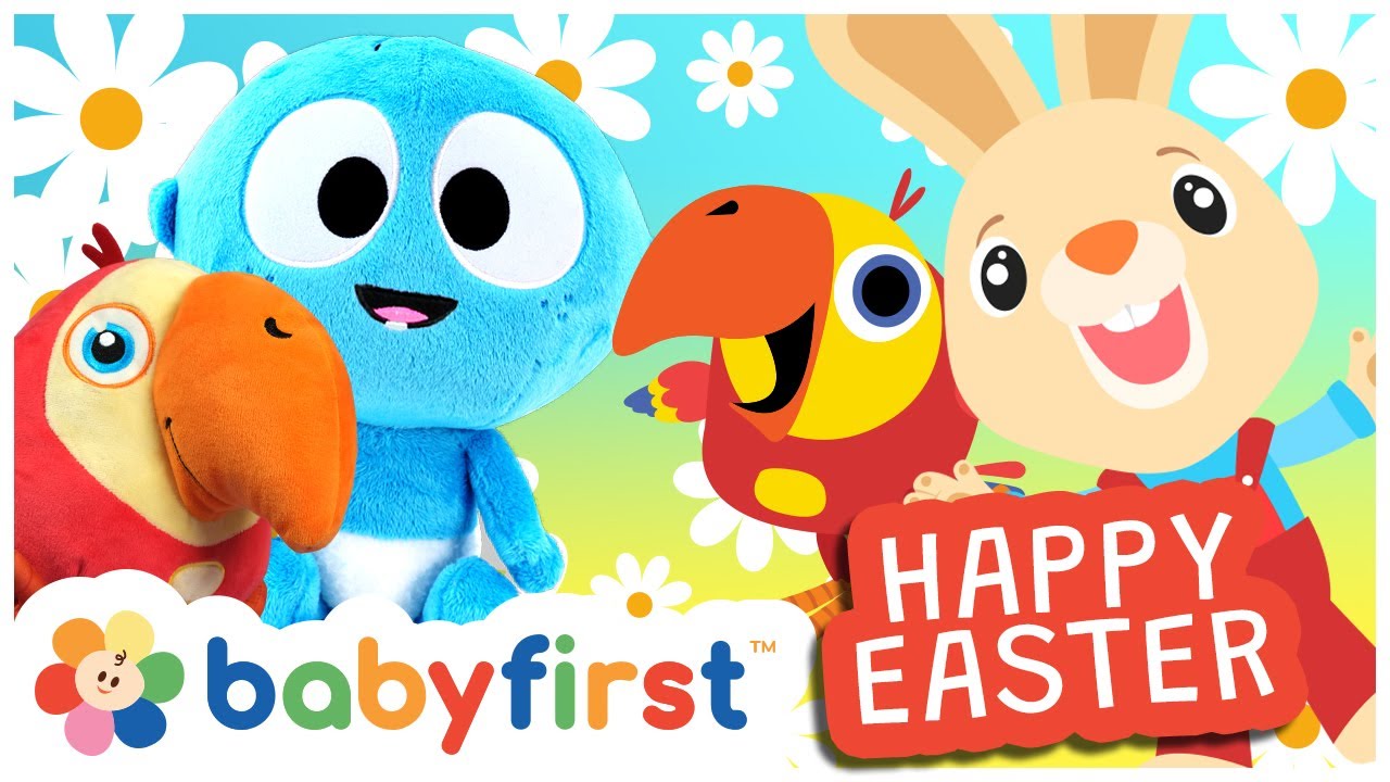 Easter Party | Special Easter for Kids | Surprise Eggs Songs w GooGoo, Larry & Friends | BabyFirstTV