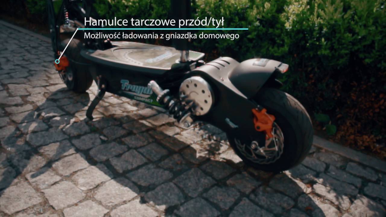 Frugal&reg; compact - elektryczna hulajnoga najwyższej jakości
