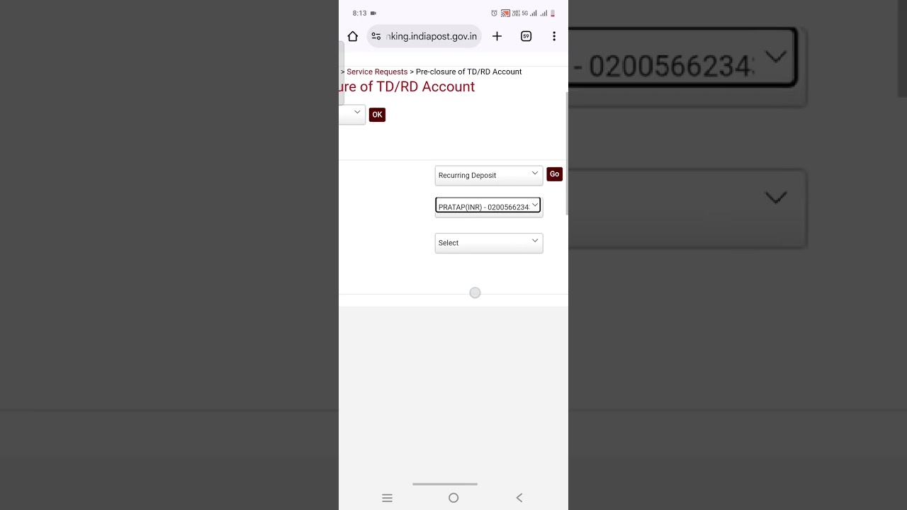 How to close rd/td account in 2 min 