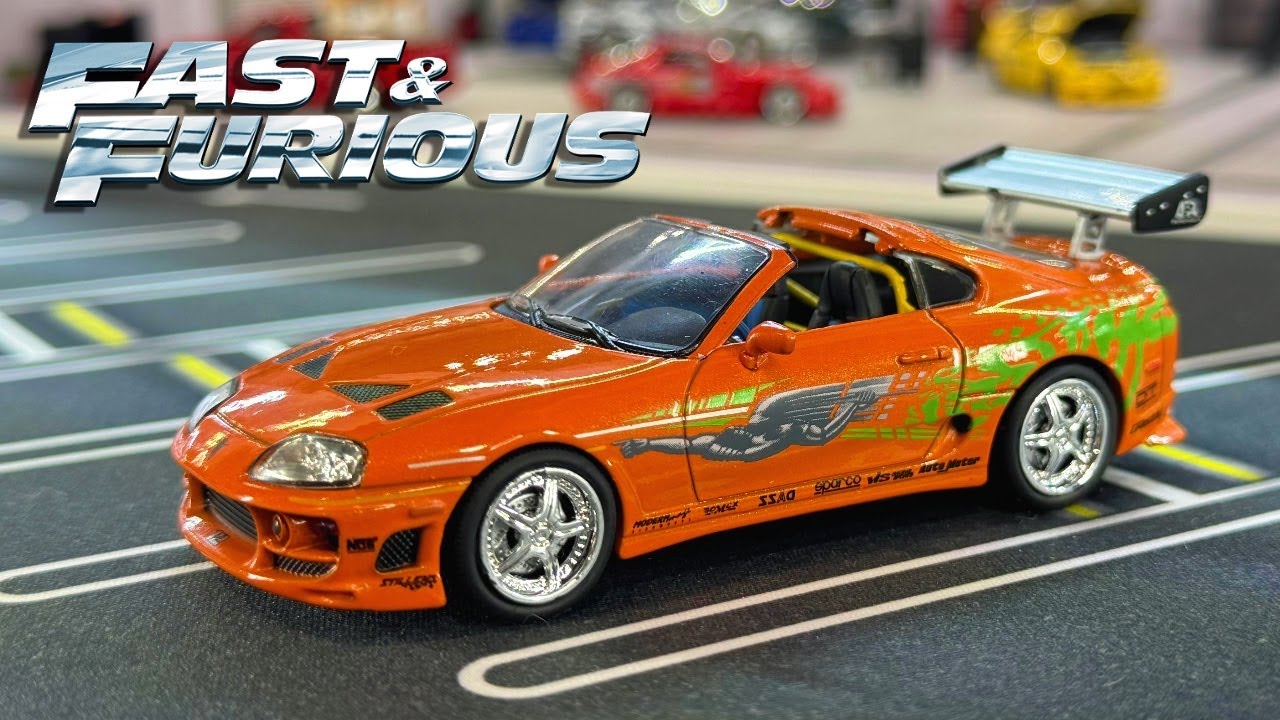 Unboxing Fast and Furious Brian's Toyota Supra Altaya 1/43 Scale Diecast Car!