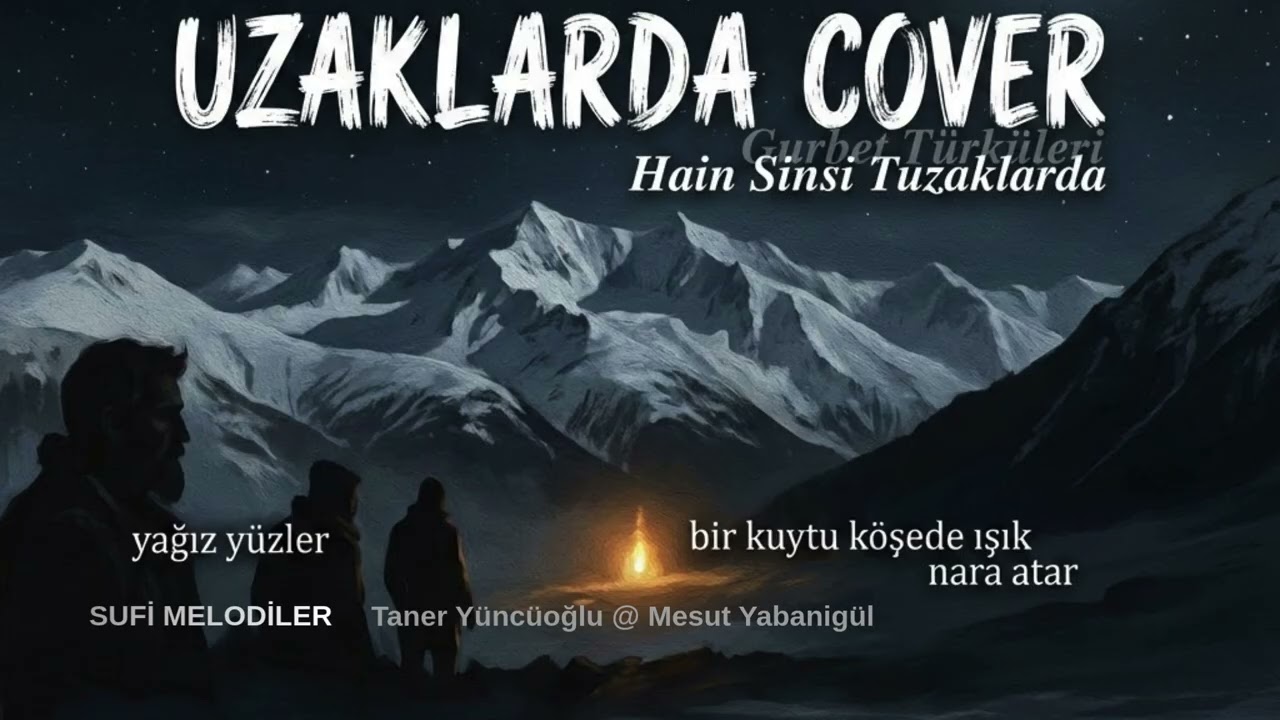 Uzaklarda - Sufi Melodiler -Cover AI Yorum #ezgi #islamicmusic