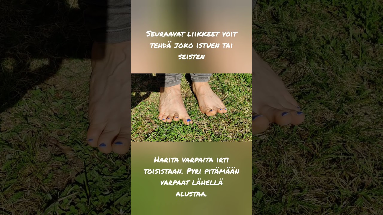 Vaivaisenluu jalkajumppa