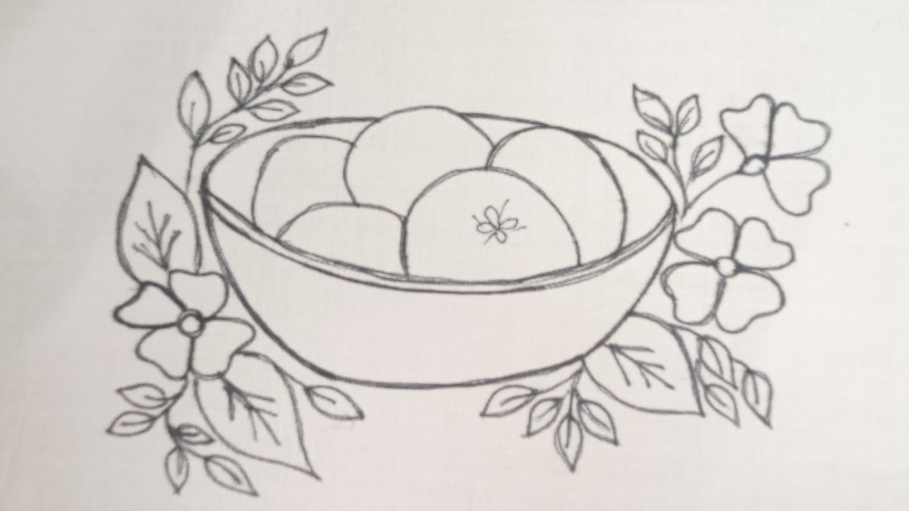Hand Embroidery Designs : Beautiful And Easy Hand Embroidery Design l Fruits Embroidery