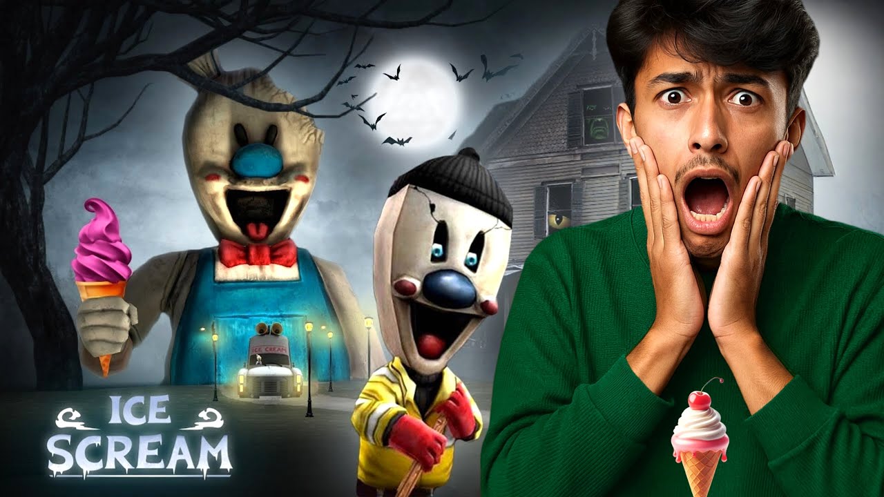 ICE CREAM HORROR GAME | ICE CREAM UNCLE SE APNE DOST KO BACHAYA!