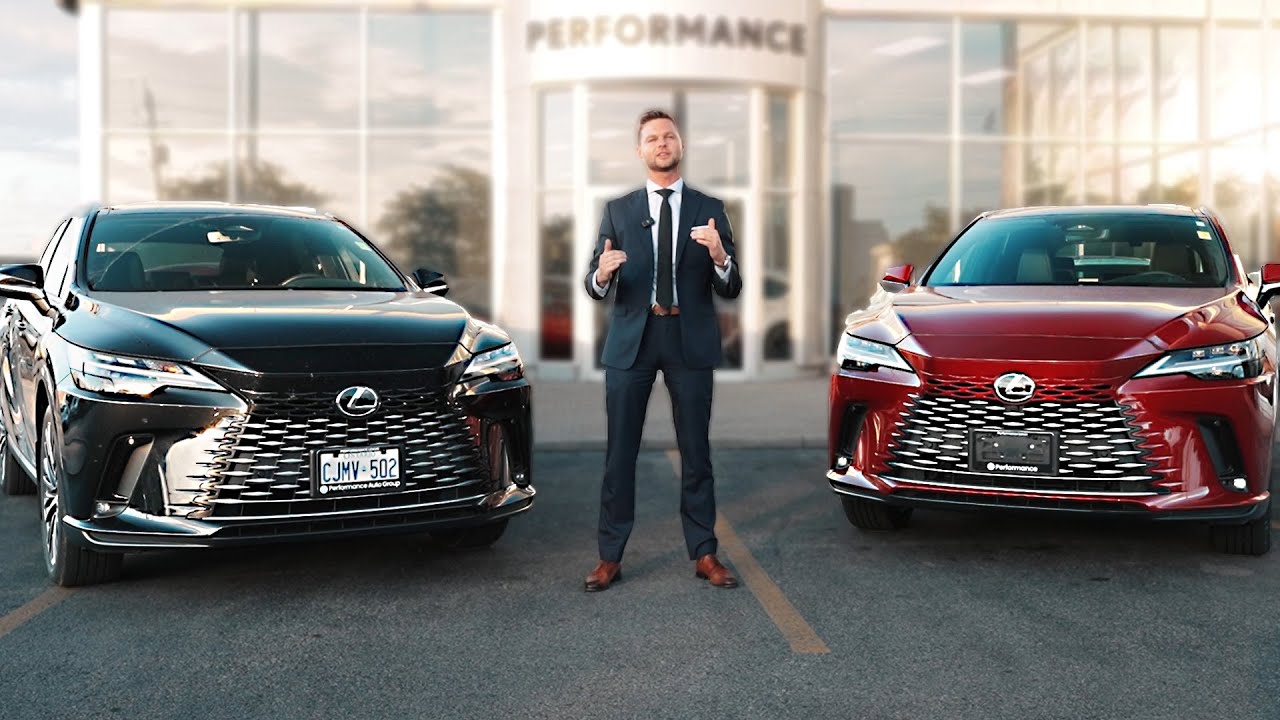 Lexus RX350 Gas VS RX 350H Hybrid WHICH should you buy?  FULL Comparison with driving!