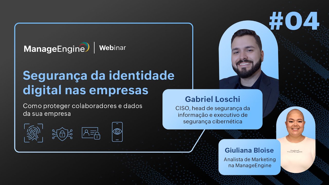 Segurança da identidade digital para empresas | Webinar IAM