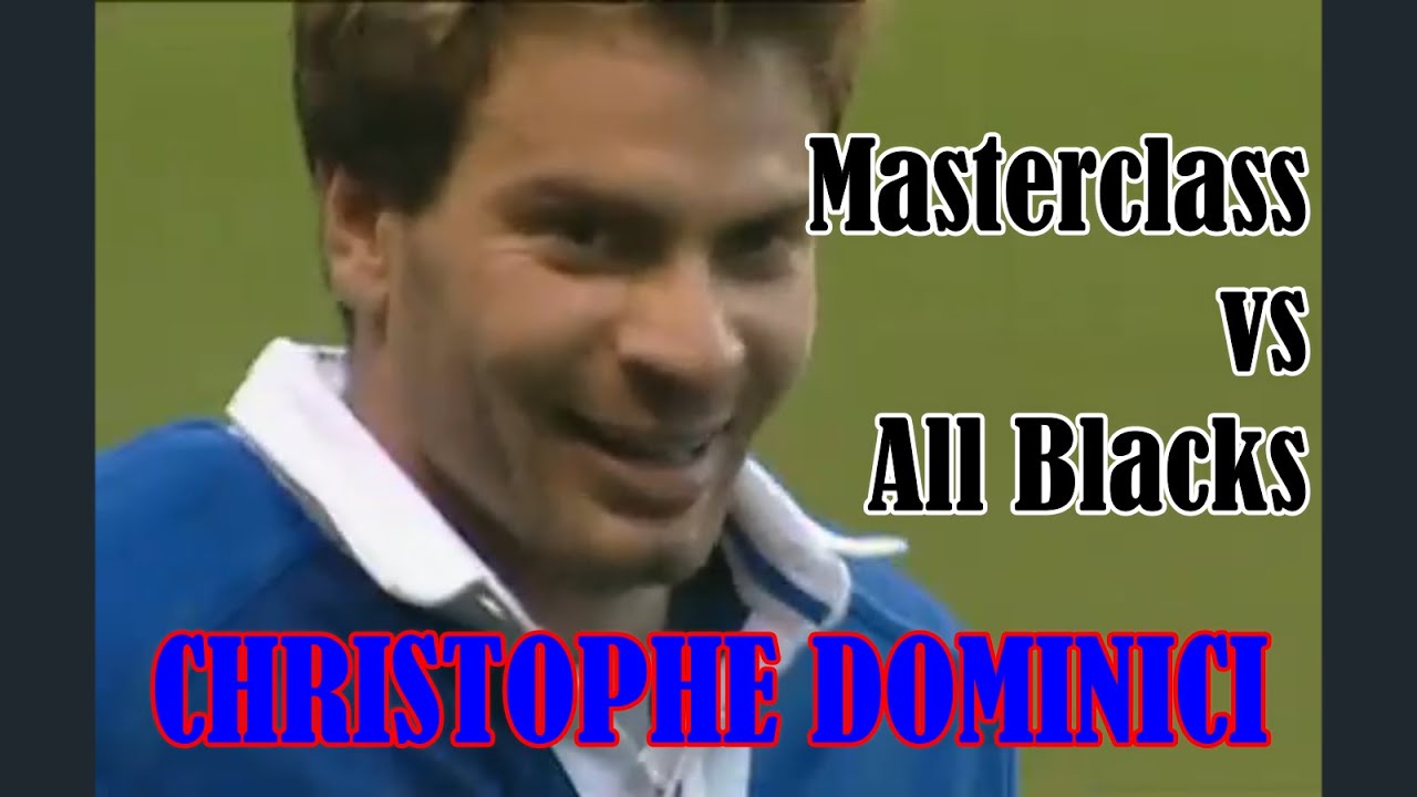 🇫🇷 Hommage &agrave; Christophe Dominici - Masterclass vs all blacks 🇳🇿 1999 - World Rugby Cup