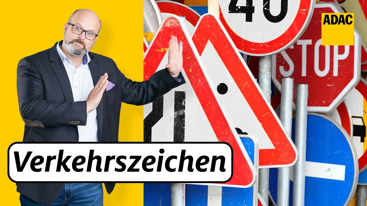 So behältst du den Überblick über alle Verkehrszeichen! | ADAC | Recht? Logisch!