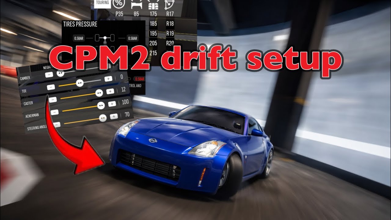 Nissan 350z DRIFT SETUP in CPM2