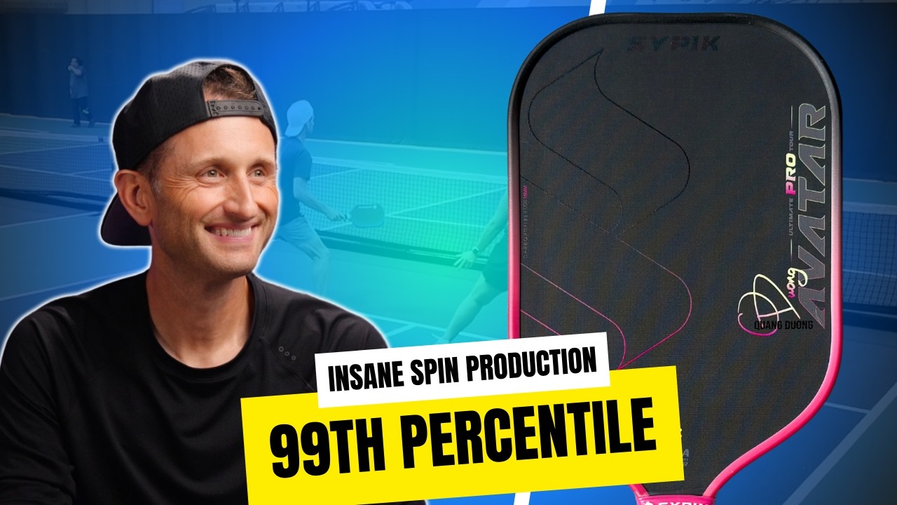 Sypik Avatar Review – UPA-A Model – 99th Percentile Spin at $280 | Pickleball Paddle