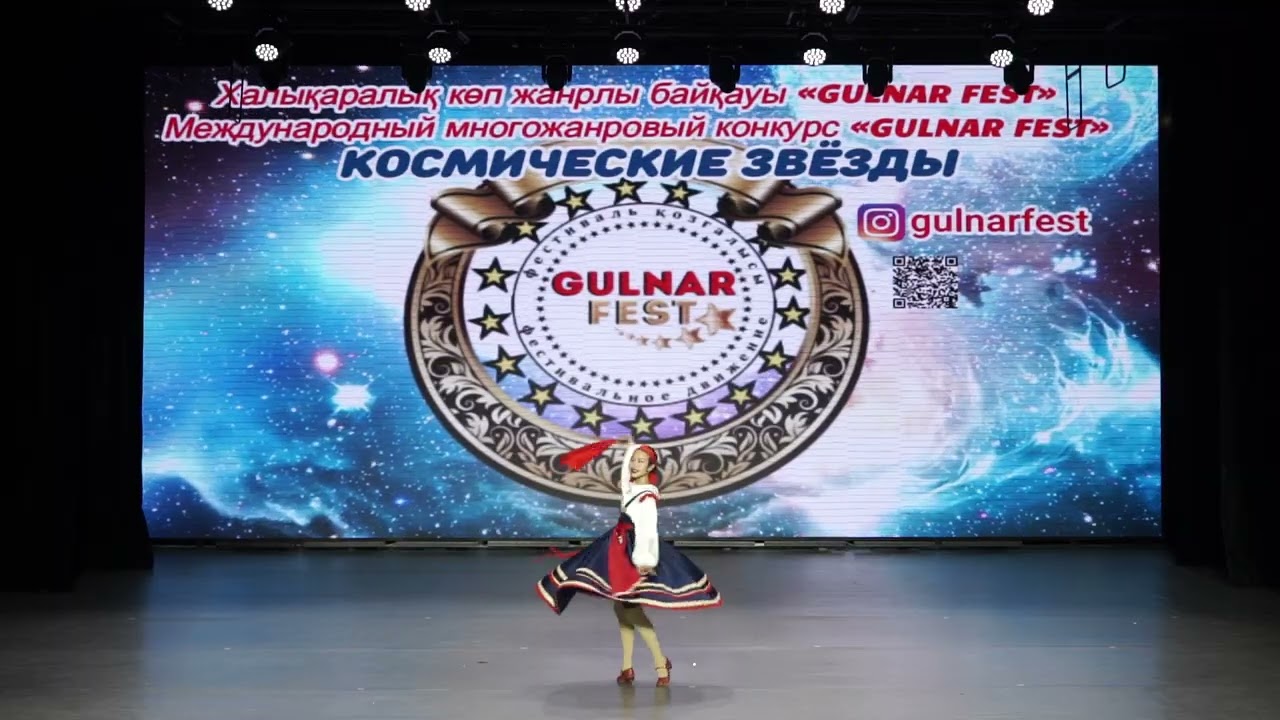 94.Miss Nicha Tanakornpukdee Folk-stylized dance&laquo; Barynya&raquo;