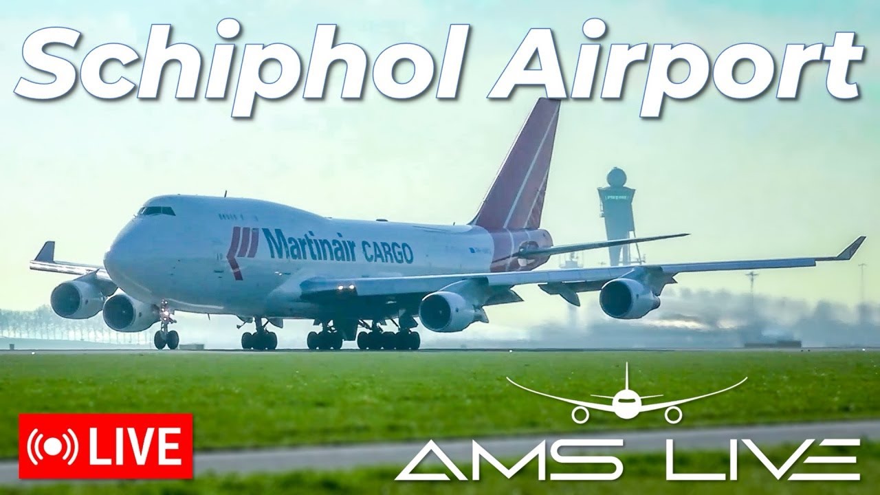 🔴 LIVE: PLANE SPOTTING at Amsterdam Schiphol Airport | Apr 10, 2026
