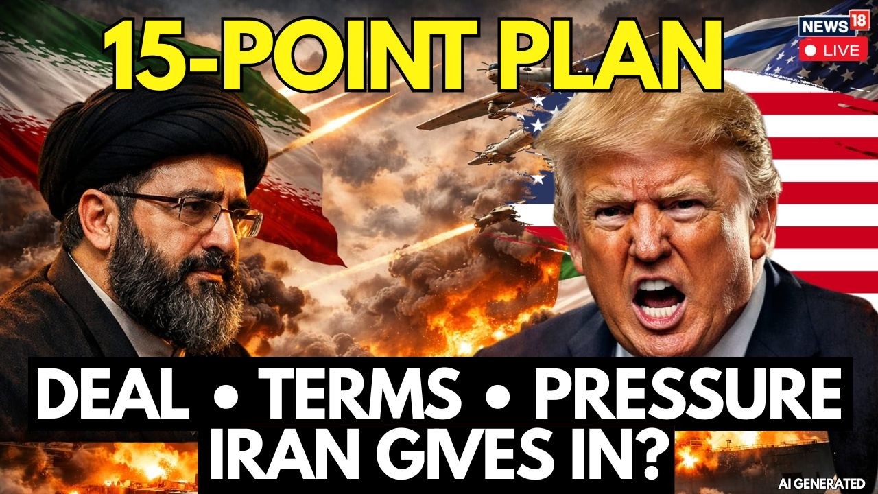 IRAN GIVES IN? Trump Claims Victory as 15-Point Plan Accepted & Hormuz Reopens | LIVE | N18G