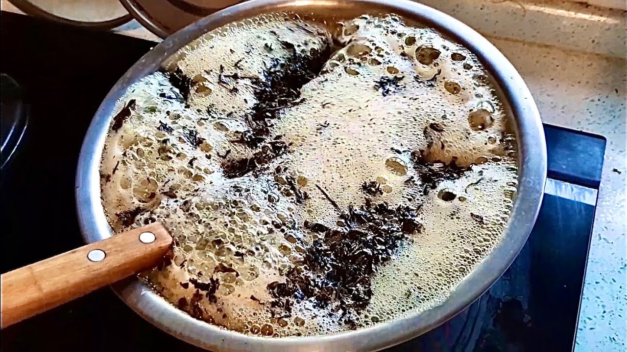 仙草凍,仙草茶,嫩仙草手工製作 - 台灣街頭美食