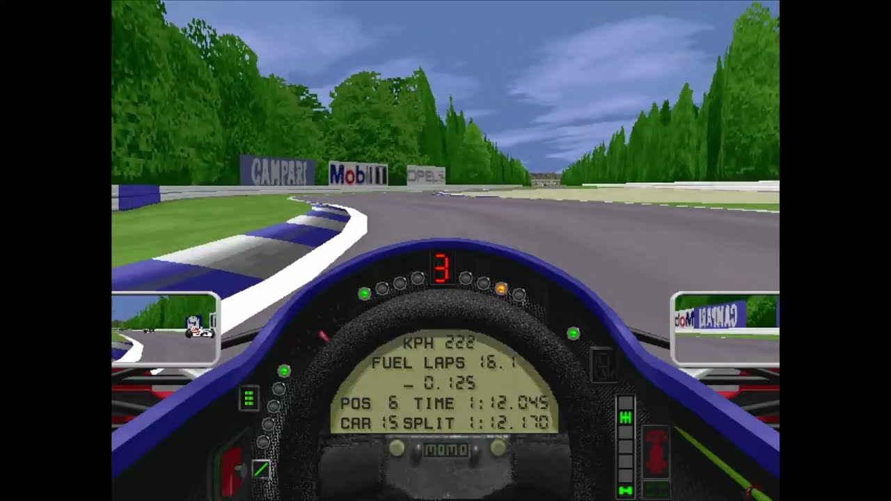 Grand Prix 2 - Season 2. (1995) - Round 9/16 - Hockenheim, Germany - Race