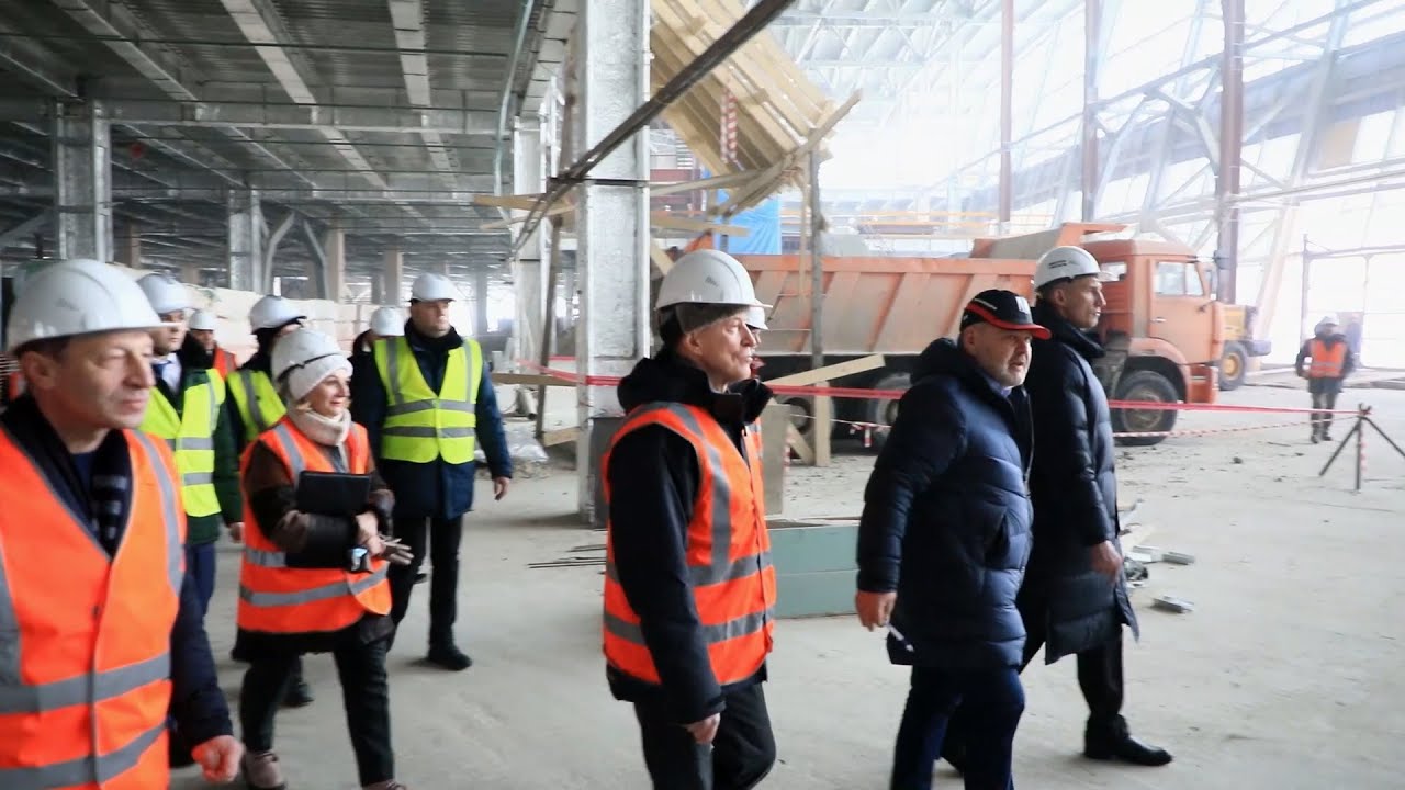 Строительство аэровокзального комплекса в Южно-Сахалинске идет в графике