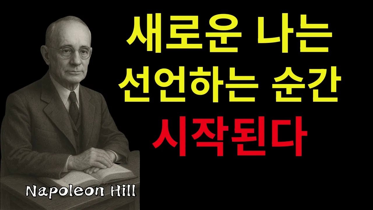 스스로 옛 자아를 끝장내라｜나폴레온 힐 변화 원칙