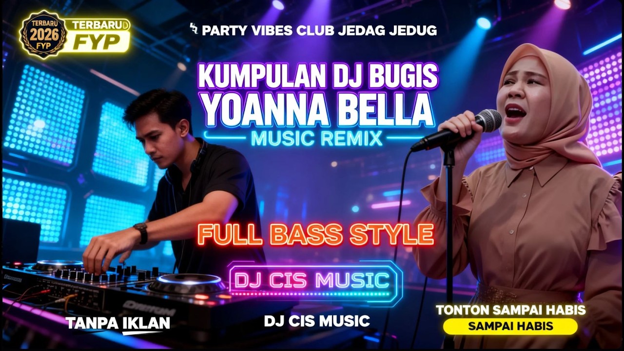 KUMPULAN DJ BUGIS SITINAJA MUSALAI - YOANNA BELLA | PARTY VIBES CLUB JEDAG JEDUG | FULL BASS REMIX