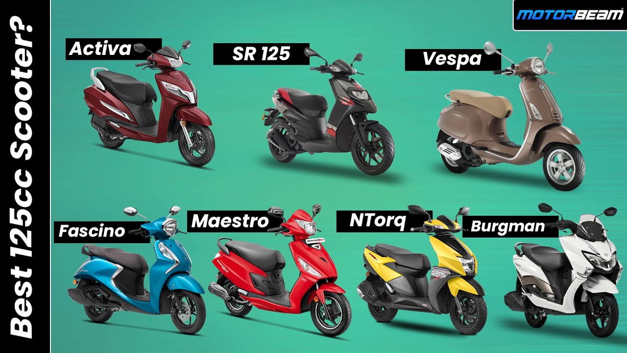 Best 125cc Scooter? Honda vs Hero vs Suzuki vs Yamaha vs Aprilia vs Vespa vs TVS | MotorBeam हिंदी