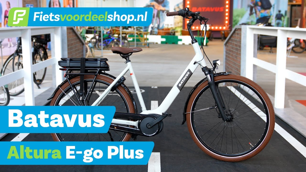 Batavus Altura E-go Plus 2024 - Ga voor Gemak &eacute;n betrouwbaarheid