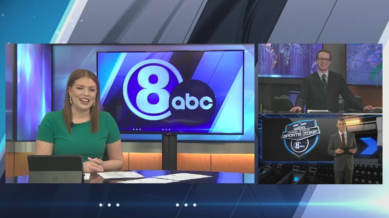 WATCH: Weekend sports anchor and meteorologist compete in 40-yard dash