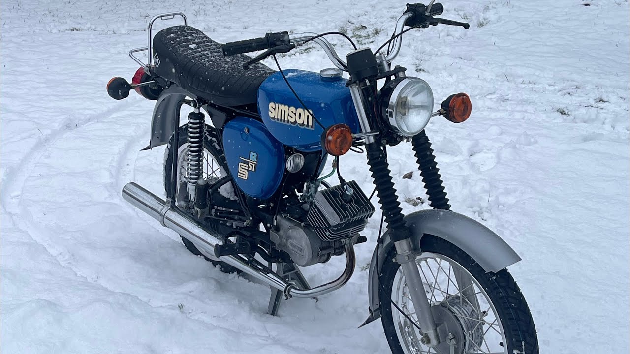 Simson S51 Kaltstart 🥶😶‍🌫️| 2 Takt Enrico
