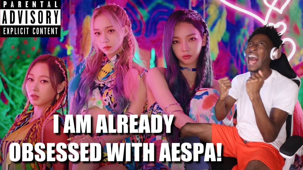 Aespa 에스파 'Black Mamba' MV | REACTION!