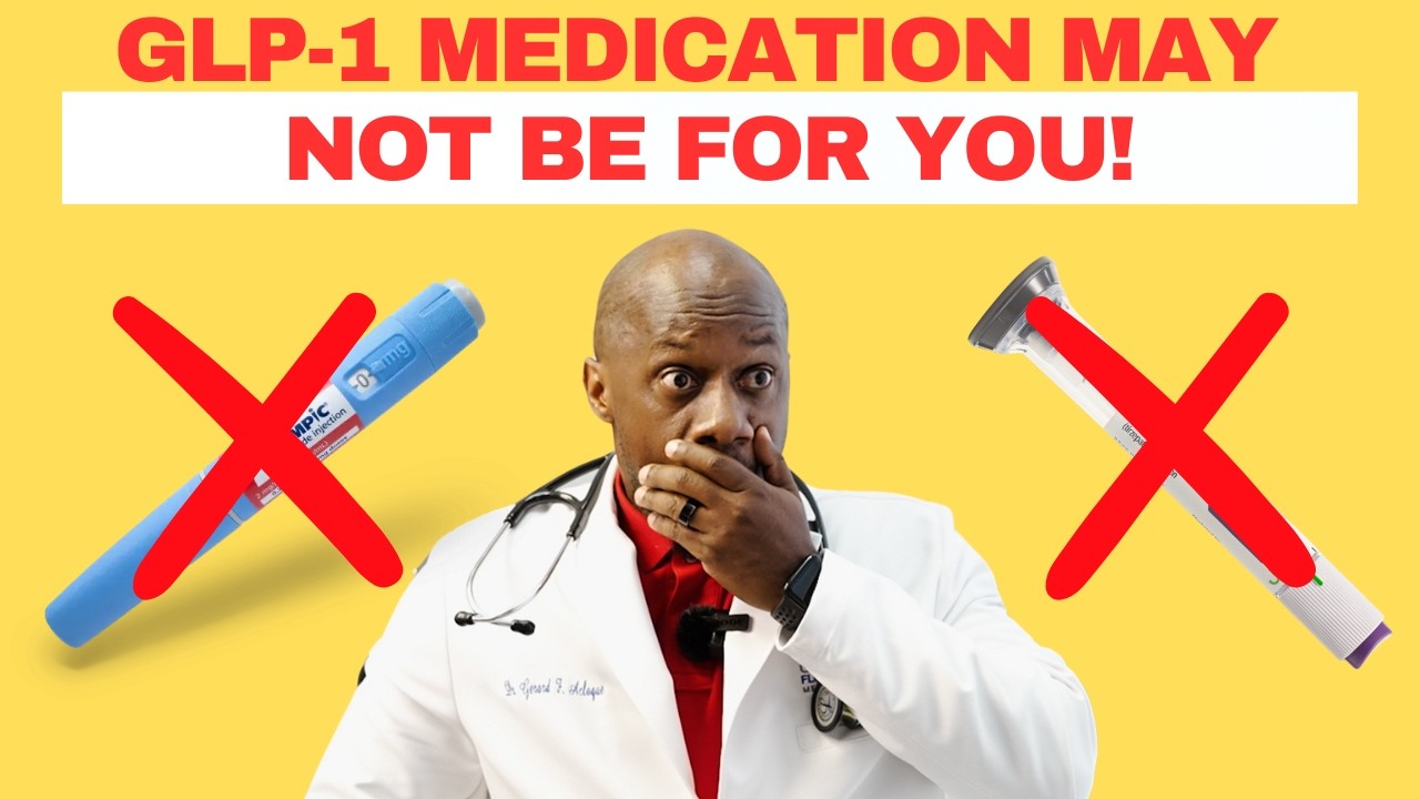 Six Shocking Reasons Semaglutide/Tirzepatide Might Be the WRONG CHOICE for You