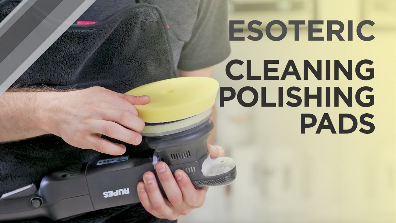 How to Properly Clean Polishing Pads - ESOTERIC Car Care