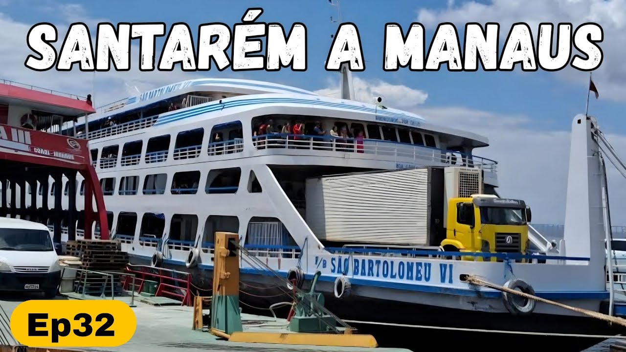 RIO AMAZONAS - De Santarém Pará a Manaus Amazonas 2022 | Vídeo Completo 
