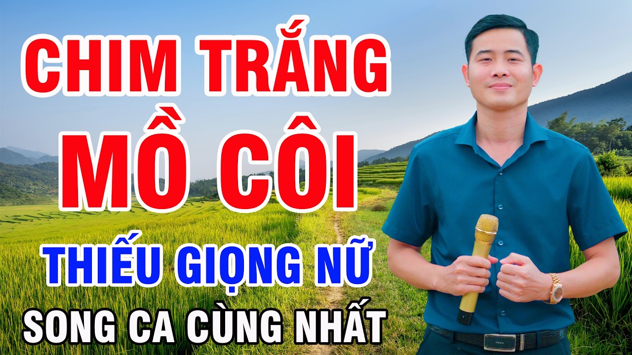 Karaoke Liên Khúc Thiếu Giọng Nữ | Chim Trắng Mồ Côi - Nguyễn Nhất Nhạc Sống