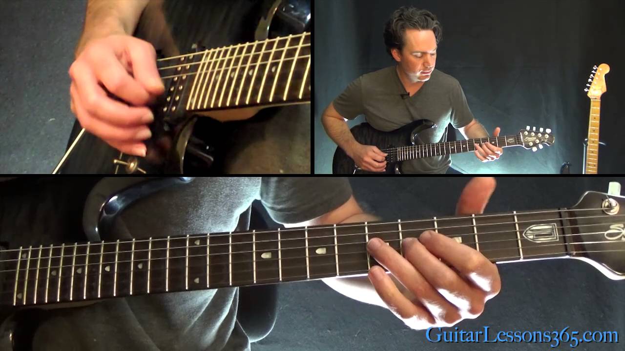 Guns N' Roses - Welcome to the Jungle Guitar Lesson - Part 2